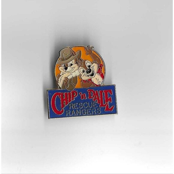 Disney Chip 'n Dale Rescue Rangers Pin - Orange, Blue, Brown - Picture 3 of 4